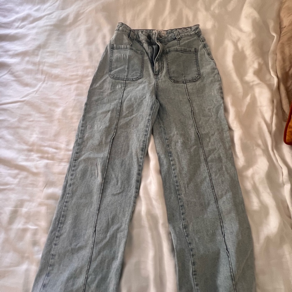 Cotton On Light Blue Flare Jeans